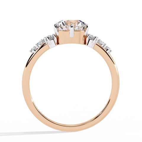 The Lumiflora Round Cut Ring