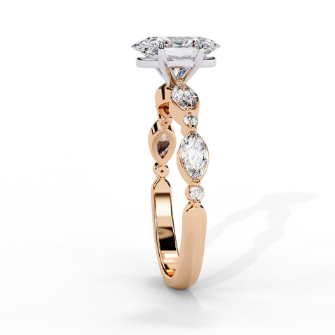 Elegant Oval-Cut Ring