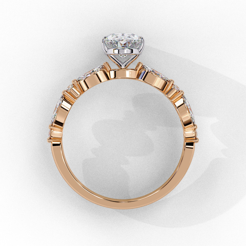 Elegant Oval-Cut Ring