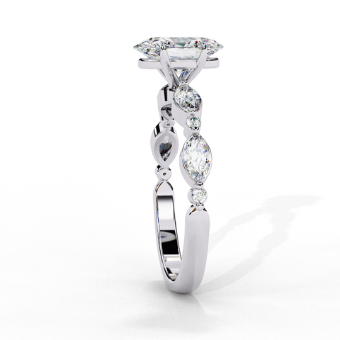 Elegant Oval-Cut Ring