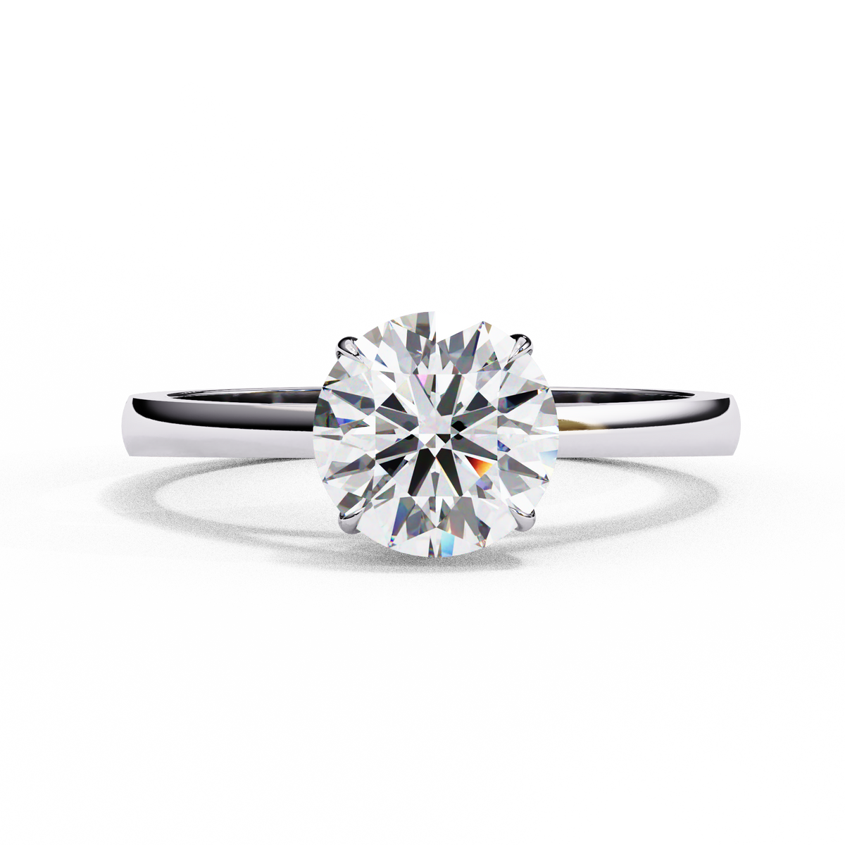 The Serenelle Round Cut Ring
