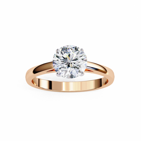 The Serenelle Round Cut Ring