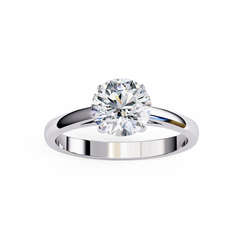 The Serenelle Round Cut Ring
