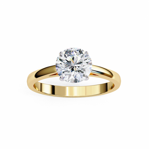 The Serenelle Round Cut Ring