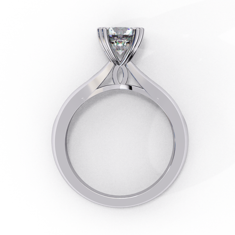 The Seraphis Round Cut Ring