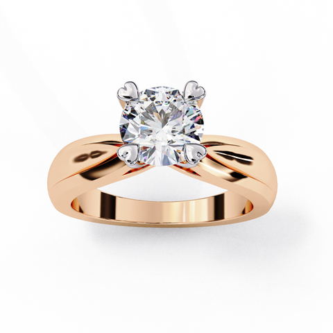 The Seraphis Round Cut Ring