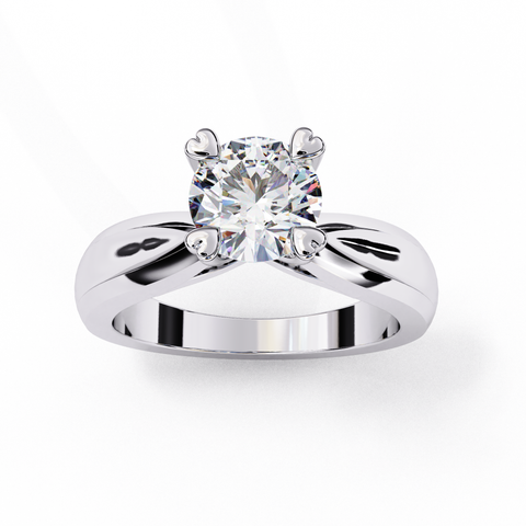 The Seraphis Round Cut Ring