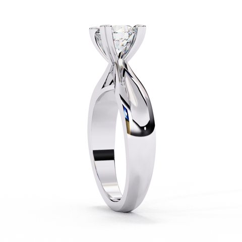 The Seraphis Round Cut Ring