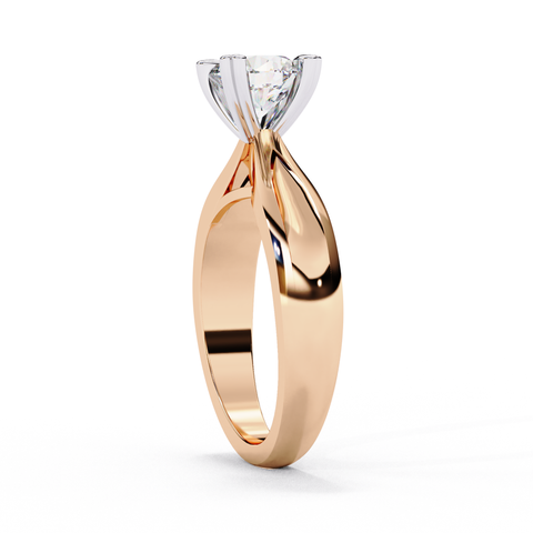 The Seraphis Round Cut Ring