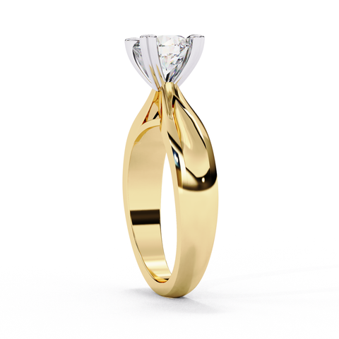 The Seraphis Round Cut Ring