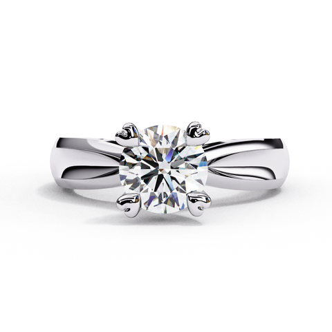 The Seraphis Round Cut Ring