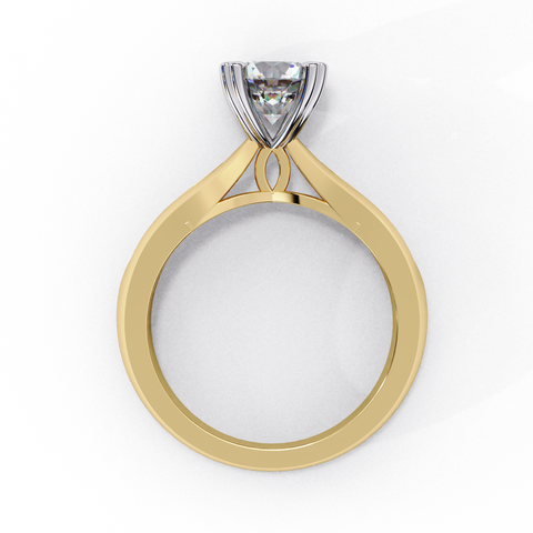 The Seraphis Round Cut Ring