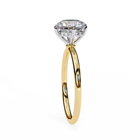 The Noirae  Round Cut Ring
