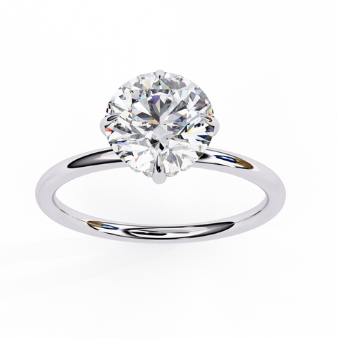 The Noirae  Round Cut Ring