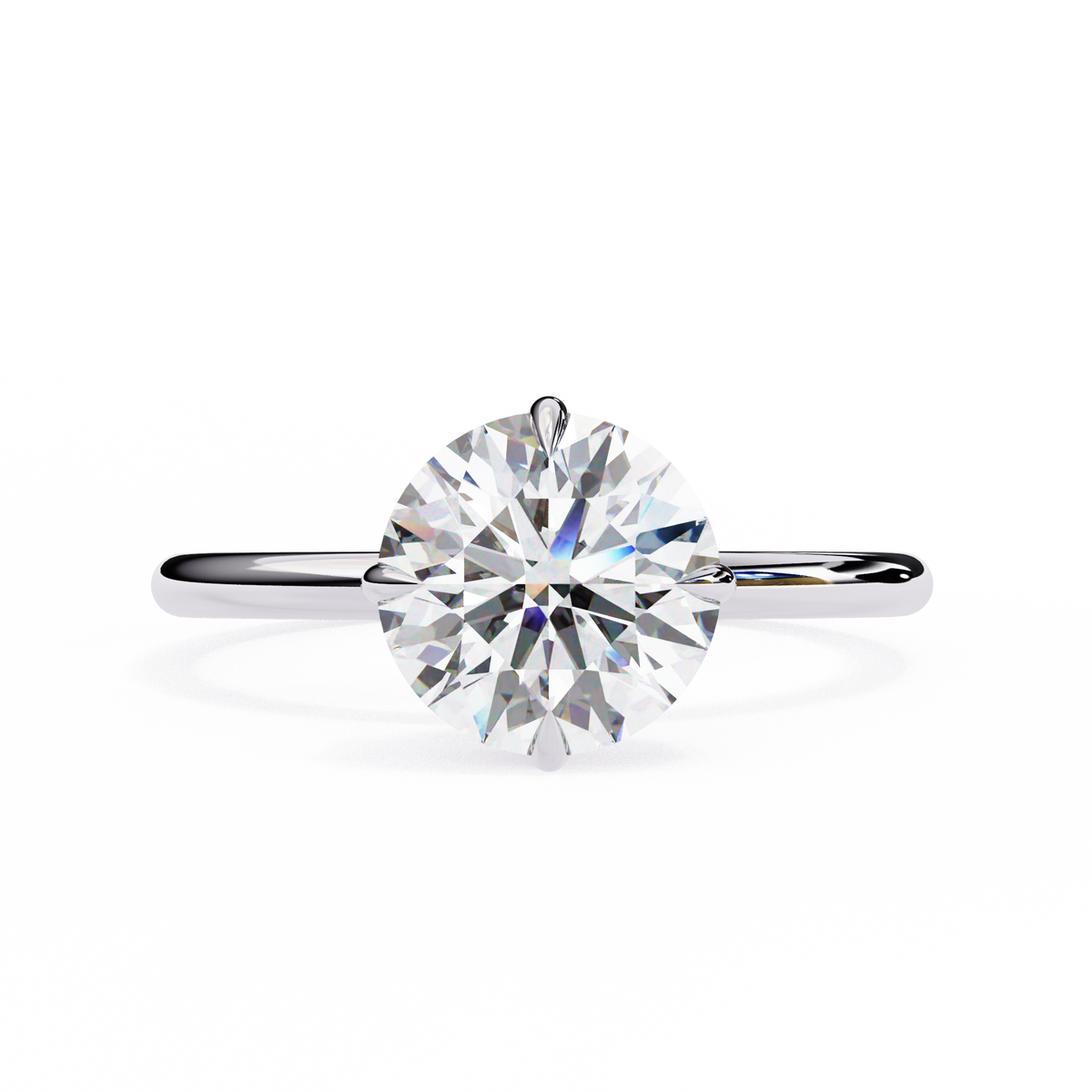 The Noirae  Round Cut Ring