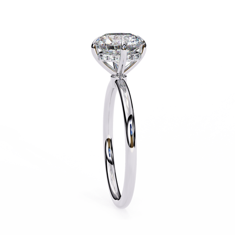 The Noirae  Round Cut Ring