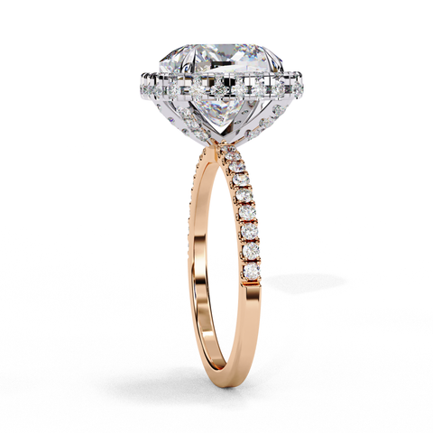 Celestial Cushion Cut Ring