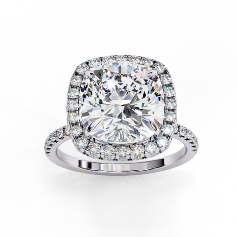 Celestial Cushion Cut Ring