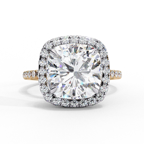 Celestial Cushion Cut Ring