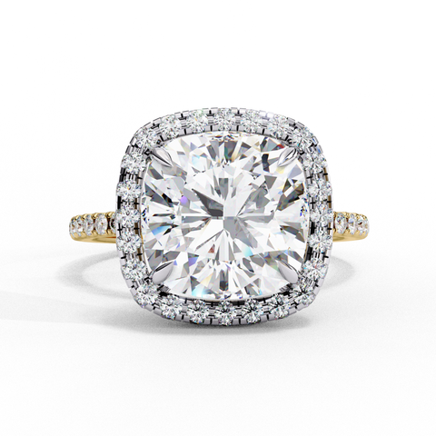 Celestial Cushion Cut Ring
