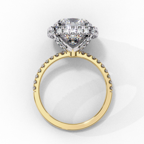 Celestial Cushion Cut Ring