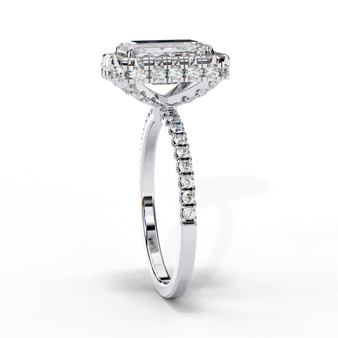 Regal Grace Emerald Cut Ring