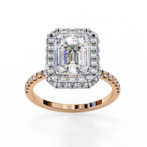 Regal Grace Emerald Cut Ring