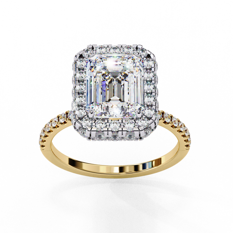 Regal Grace Emerald Cut Ring