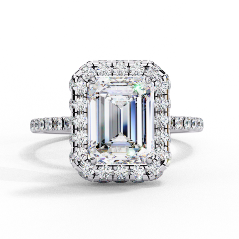 Regal Grace Emerald Cut Ring