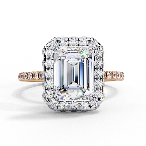Regal Grace Emerald Cut Ring