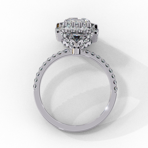 Regal Grace Emerald Cut Ring
