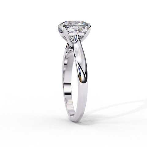 Solaria Elan-Cushion Square Cut Ring