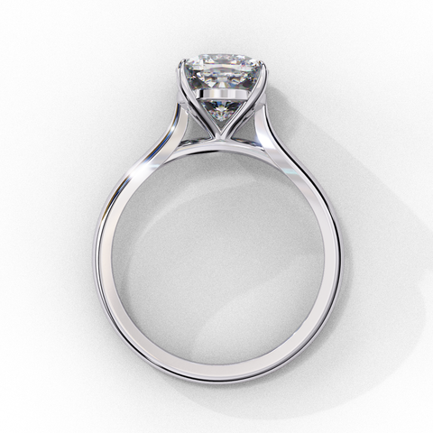 Solaria Elan-Cushion Square Cut Ring