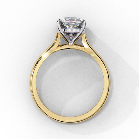 Solaria Elan-Cushion Square Cut Ring