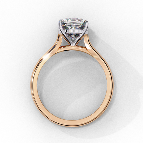 Solaria Elan-Cushion Square Cut Ring