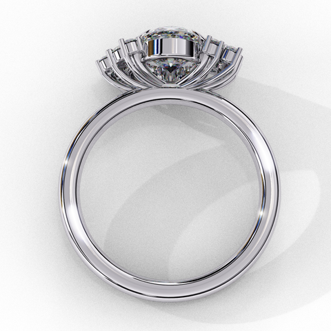 Solara Eon - Oval Cut Ring
