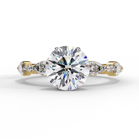 Isadora Bloom - Round Cut Ring