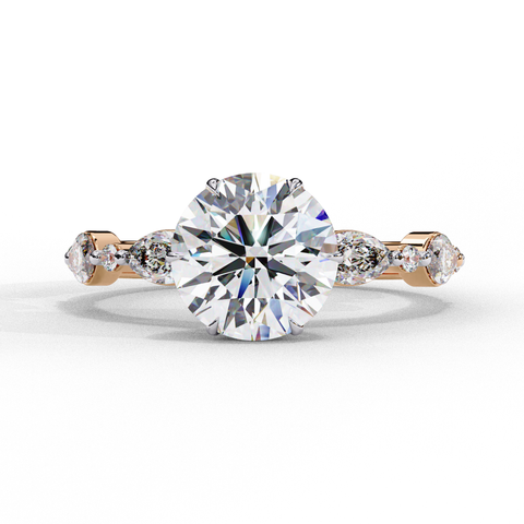 Isadora Bloom - Round Cut Ring