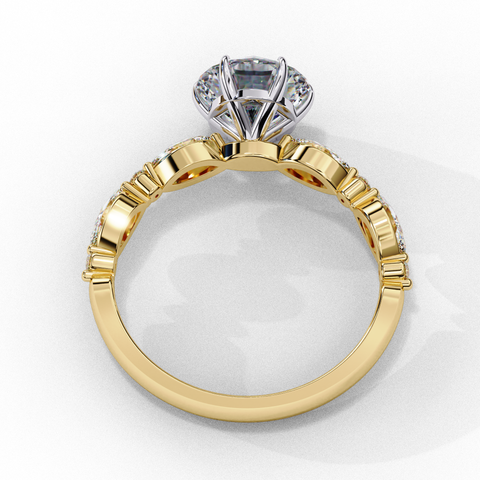 Isadora Bloom - Round Cut Ring