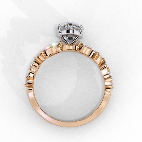 Tearielle Pear-Shaped Ring