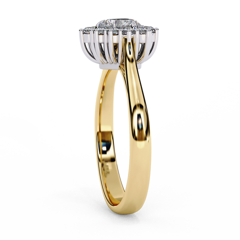 Elara Bloom Heart Cut Ring