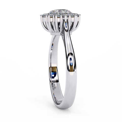 Elara Bloom Heart Cut Ring