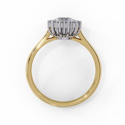 Elara Bloom Heart Cut Ring