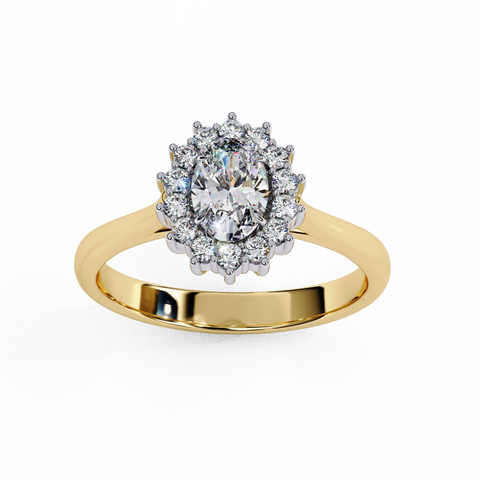 Lumina Belle Oval  Cut Ring