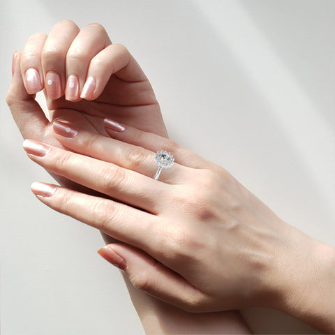 Lumina Belle Oval  Cut Ring