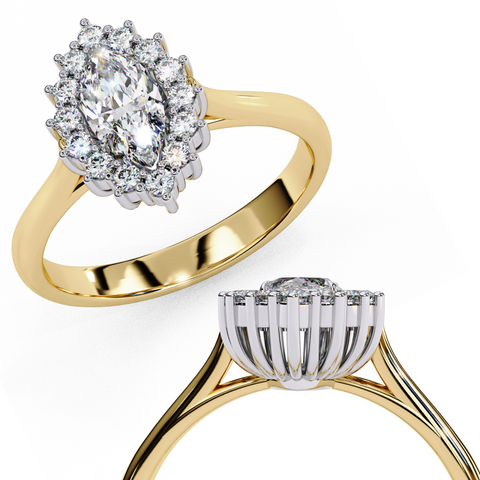 Lumina Belle Oval  Cut Ring