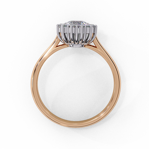 Lumina Belle Oval  Cut Ring