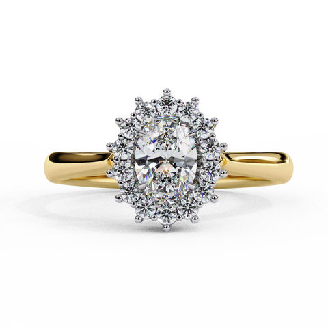 Lumina Belle Oval  Cut Ring