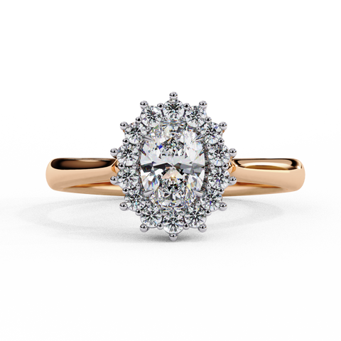 Lumina Belle Oval  Cut Ring