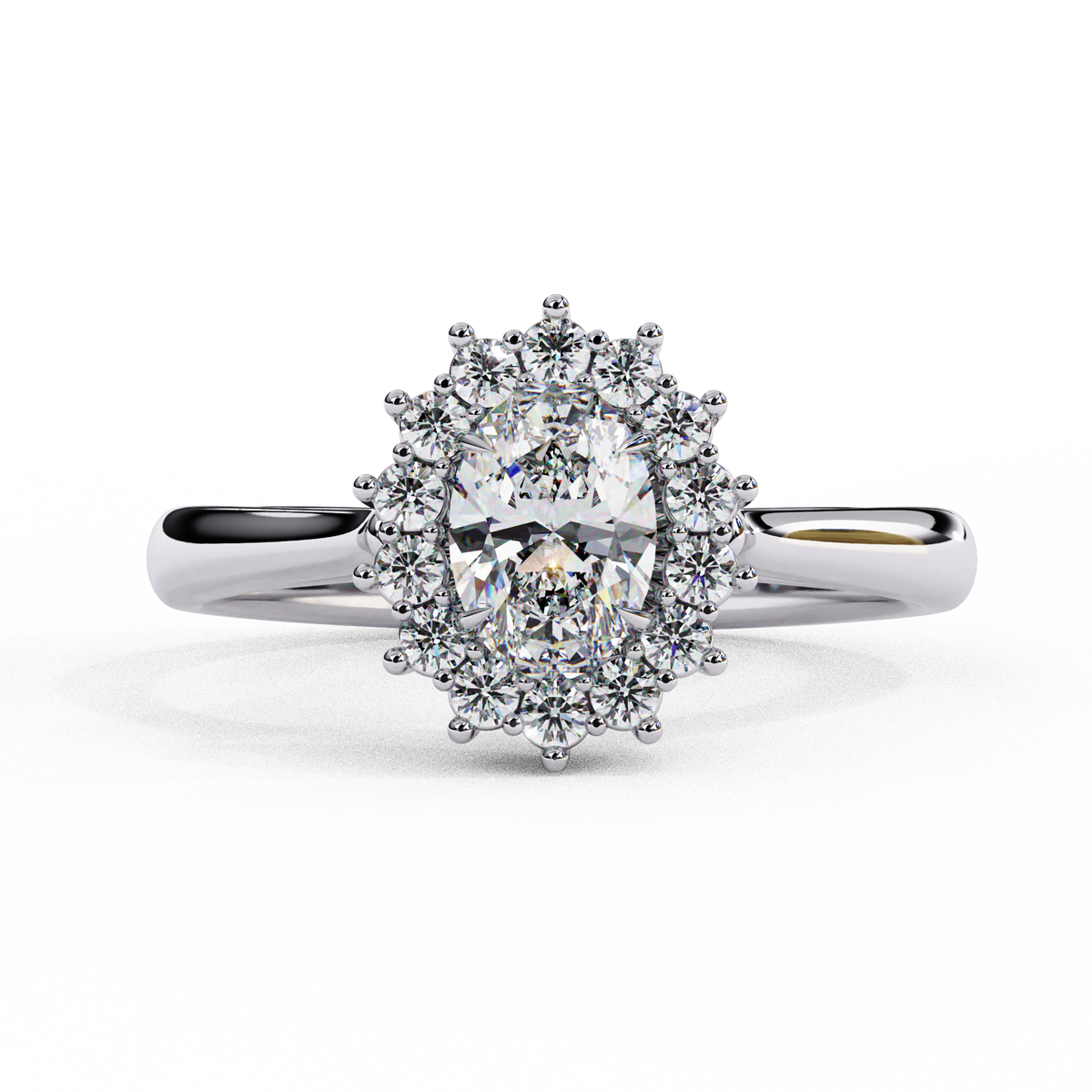 Lumina Belle Oval  Cut Ring